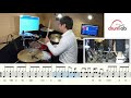 Rivers Of Babylon(동영상악보)-Boney M-노창국-일산드럼학원,화정드럼학원,드럼악보,드럼커버,Drum cover,drumsheetmusic,drumscore