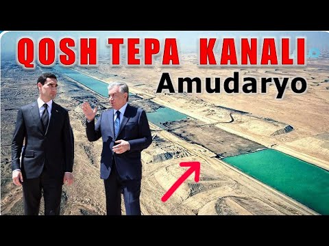 Ўзбекистон - Амударё суви камаймокда ! Afgonistondagi - Qosh tepa kanali | афганский канал кош тепа