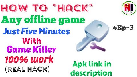 Hack any game just 5 minute with game killer || use game killer||