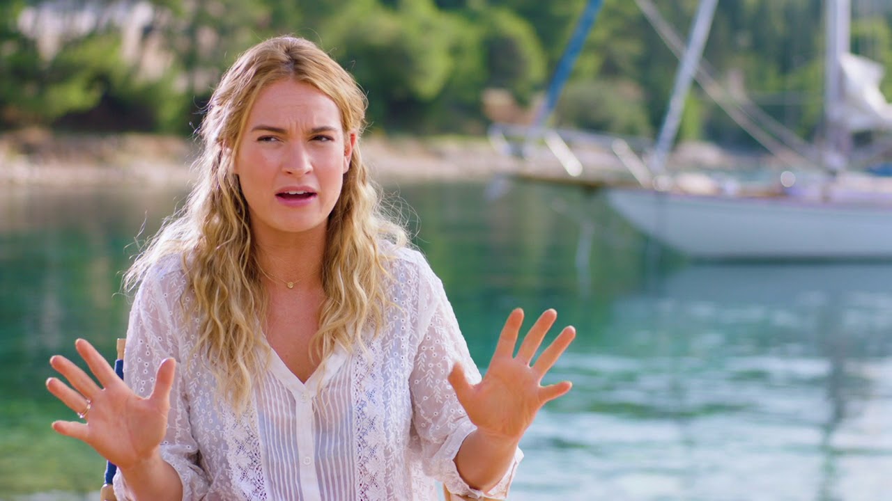 Mamma Mia Here We Go Again Itw Lily James Official Video Youtube