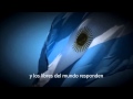 Himno nacional argentino subtitulado