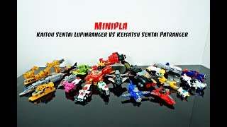 MINIPLA Kaitou Sentai Lupinranger VS Keisatsu Sentai Patranger