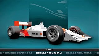 F1 2017 All Classic F1 Cars List HD screenshot 2