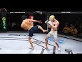 UFC 4 | Bruce Lee vs. Stefania Ferrario (Plus size) (EA Sports UFC 4)