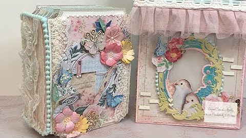 Mini Album using The Picking Garden & Tonic Studios Dies, Part 1