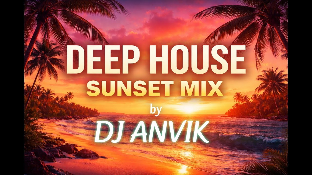 DJ ANVIK - Deep House Sunset Mix | 25 mins of Deep House Chill Music 