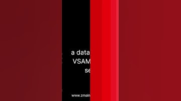 How COBOL Compiler finds a data-set as VSAM? #zmainframes #technology