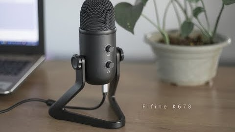 BEST MIC FOR under $100 || Fifine K678