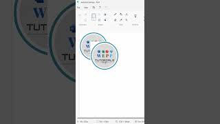 Transparent Background Image In MS Paint | #shorts #mspaint #wepptutorials