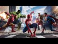 Spiderman VS All Super Heros In GTA 5 #gta5  #gta5funnymoments