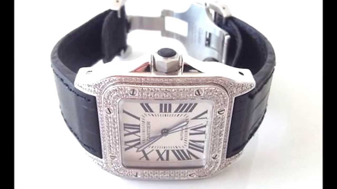 cartier santos 100 youtube