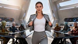 They Questioned Earths Authority The Human Unclasped Her Uniform And Said lets Talk About Rank