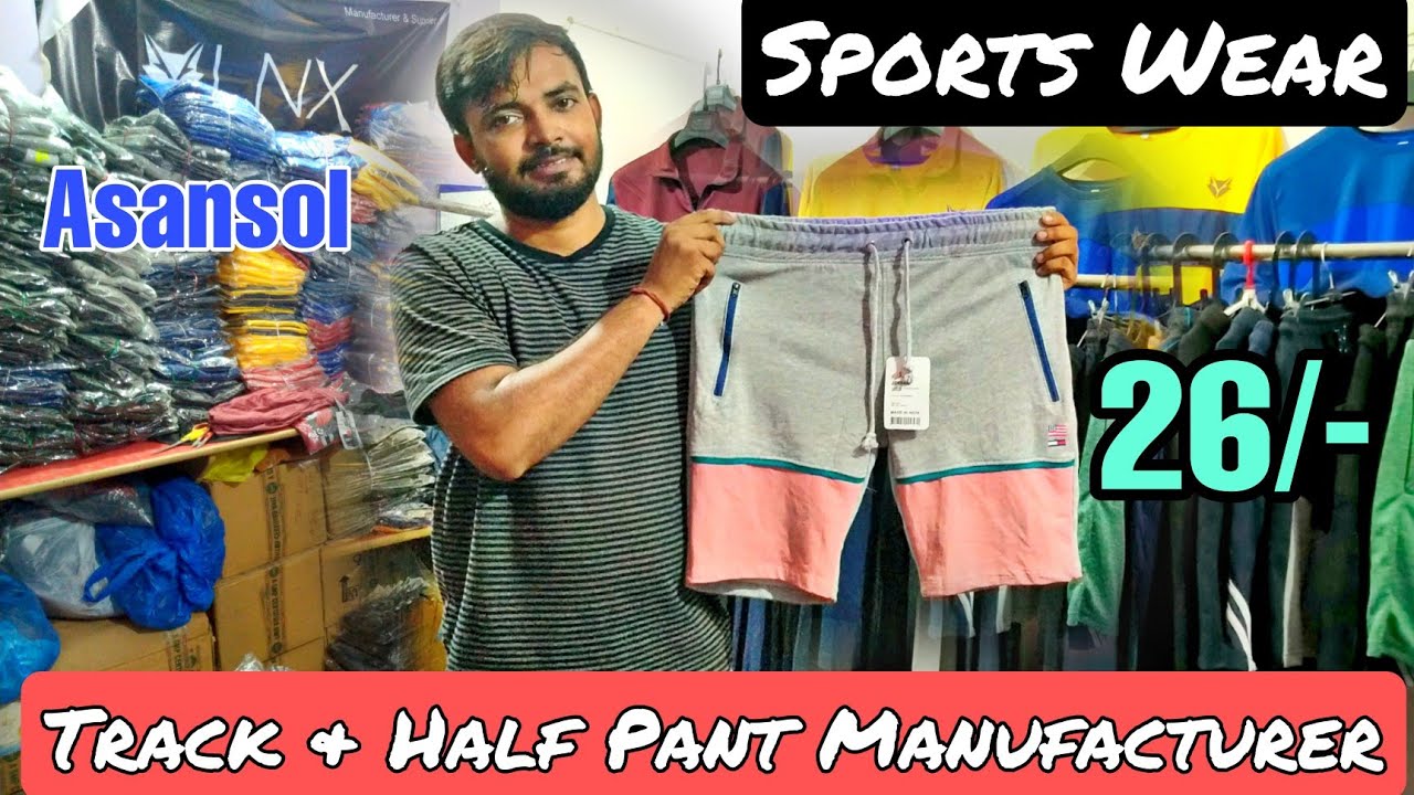 Male Mens Apparels Mans Half Track Pant, Free Size at Rs 315/piece in  Ahmedabad