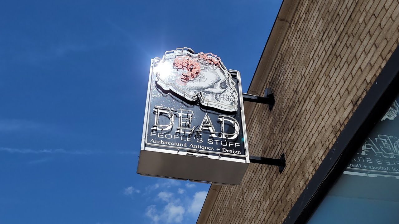 DEAD PEOPLE'S STUFF ARCHITECTURAL ANTIQUES! THRIFT WITH ME IN OKLAHOMA