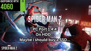 Spiderman 2 PC Port 1.4.4 on HDD... It Works but at what Cost? #2