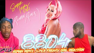 8804 React to “ Nicki Minaj “ Super Freaky Girl Roman’s Remix | verse reaction #barbs #nickiminaj