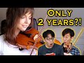 Professional violinists react to violin progresss