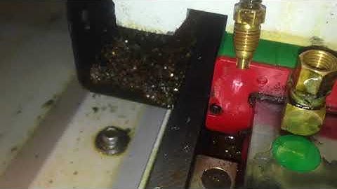 02-895-4080 No lubrication oil supplying to Slide ways