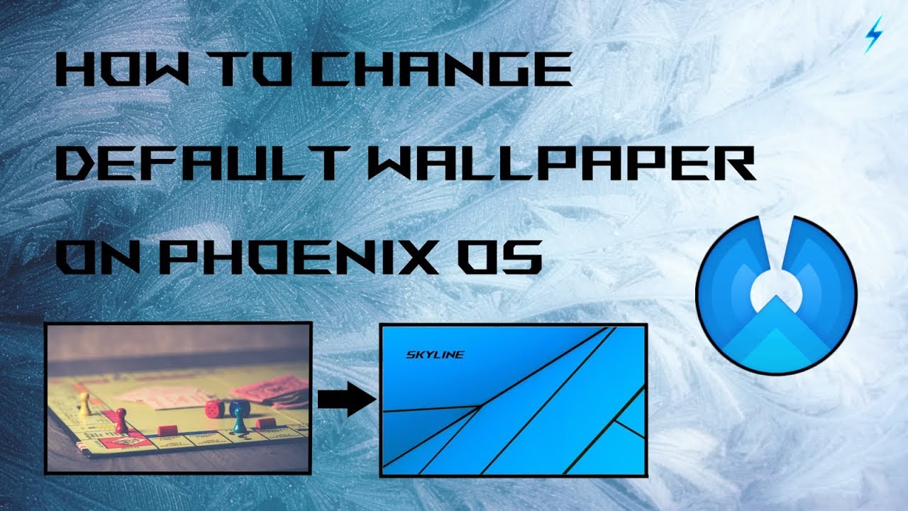 How to Change Default Wallpaper on Phoenix OS - 