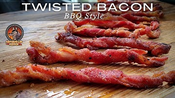 Twisted Bacon BBQ Style #twistedbacon
