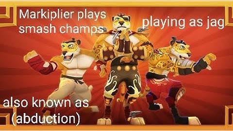 Markiplier plays smash champs playing as jag also known as (abduction)