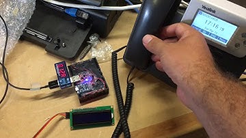 ESP8266 LCD16x2 Yealink Phone URL Action feature