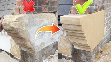How to restore Limestone Masonry the RIGHT way!