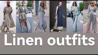 Linen outfits are an eternal trend! Льняная одежда это непреходящий тренд!