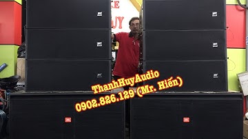 Dàn Sân Khấu Loa Array 30 đôi Giá 98 Triệu Âm Thanh Cực Mạnh LH 0902826129