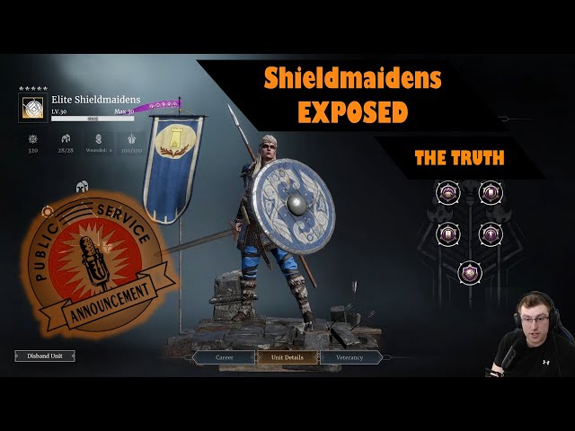 Conquerors Blade - Shield Maidens Unit Release 