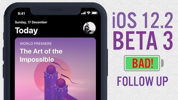 iOS 12.2 Beta 3 | Terrible Battery Life & More!