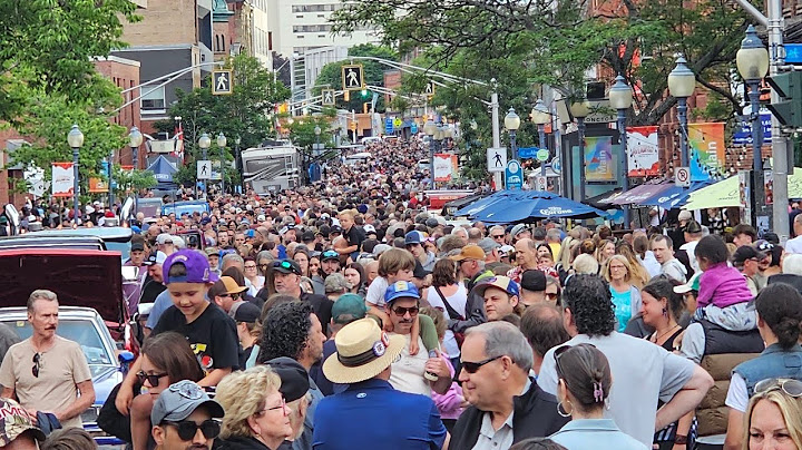 Scenes from the Atlantic Nationals Car Show. Moncton New Brunswick. 2025.