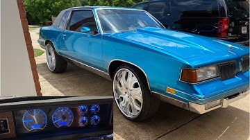 EURO CUTLASS DAKOTA DIGITAL VHX UPGRADE (NOT A HOW TO)