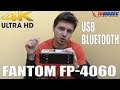 Китайская видеомагнитола Fantom FP-4060. Автомобильный ресивер с видео и bluetooth.