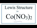 Cobalt Nitrate and Nitrate Ions