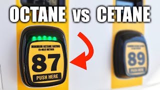 Octane vs Cetane Number - Gas vs Diesel