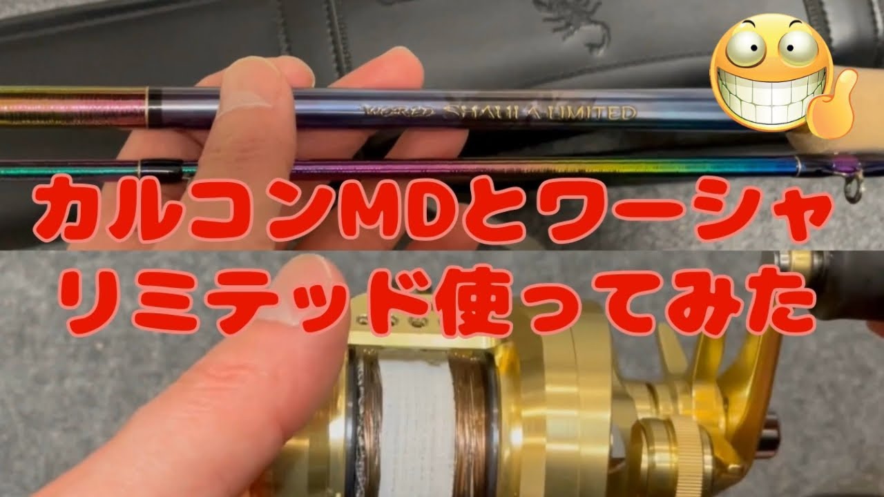 カルコンMDとワーシャリミテッド　使ってみた