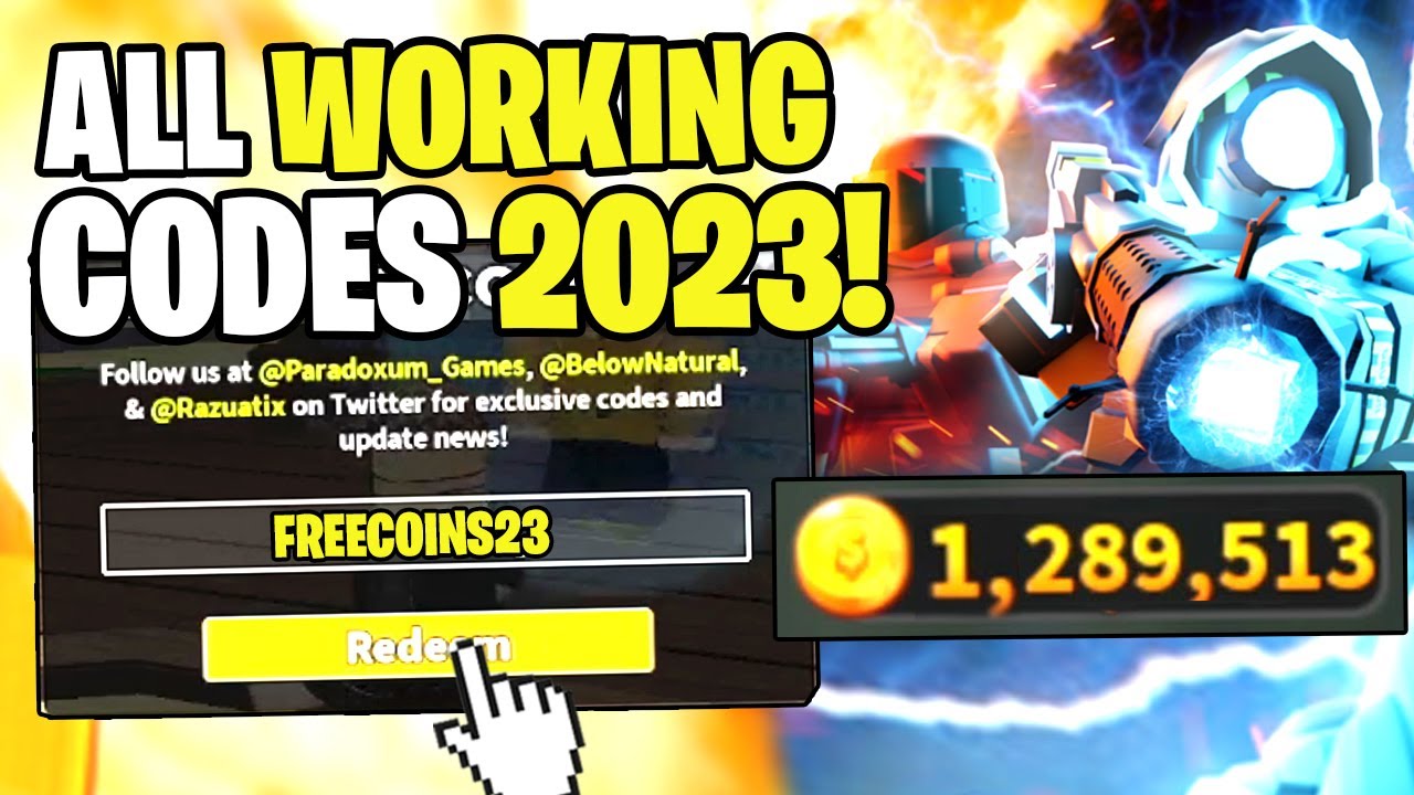 NEW* ALL WORKING CODES FOR TOWER DEFENSE SIMULATOR MAY 2023! ROBLOX TOWER  DEFENSE SIMULATOR CODES 