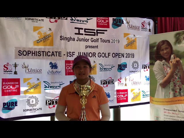 Ninee & Nicha channel - winner at ISF at Artiyaya GC class=