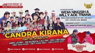 🎦LIVE Siang Sandiwara CANDRA KIRANA Sang Dewa Gamelan | Kedungneng Losari - Brebes_03 September 2024
