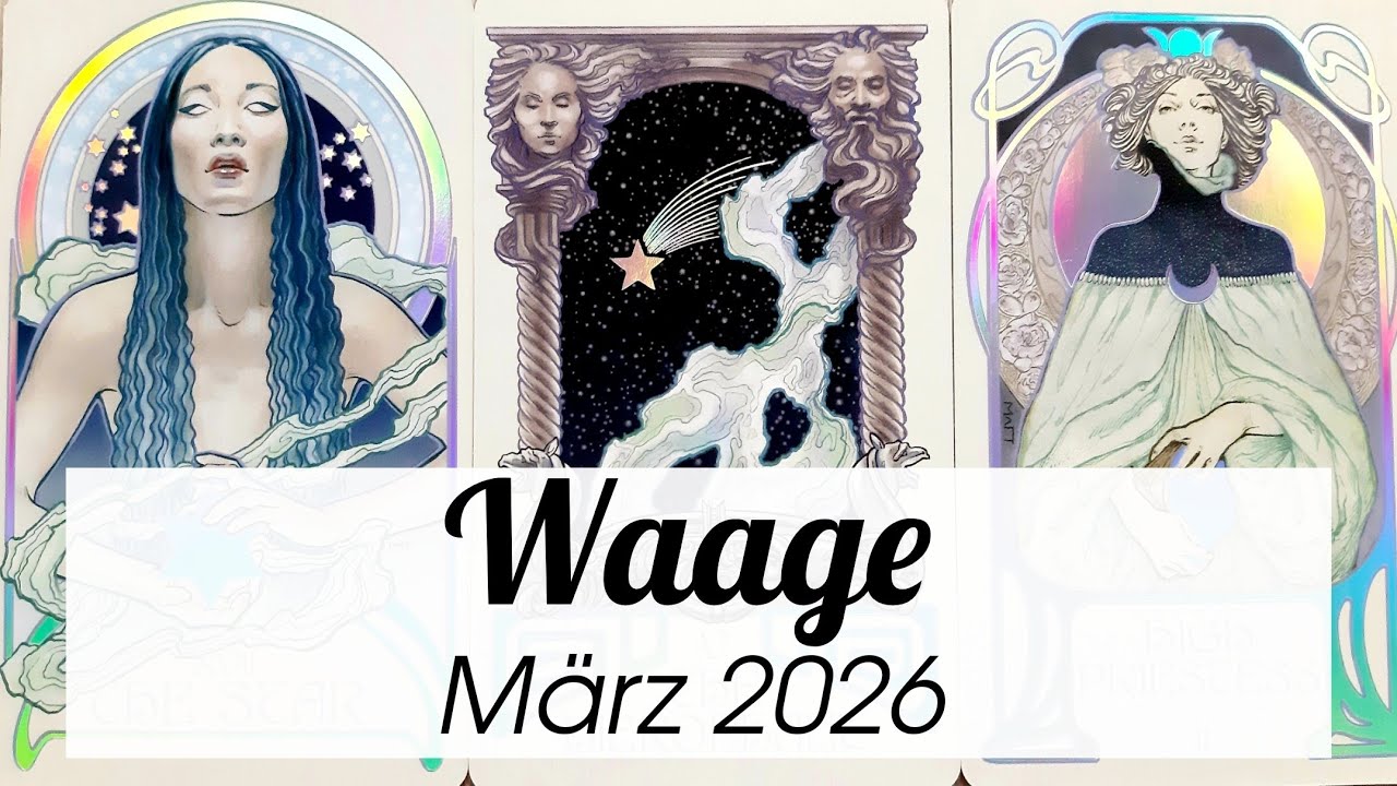 ♎WAAGE - März 2026 | Positives Karma in Sicht! Magie des Wandels | Tarot 