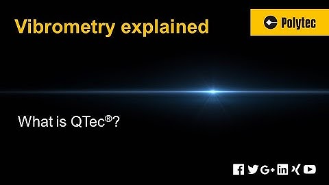 What is QTec® - multipath Doppler vibrometry