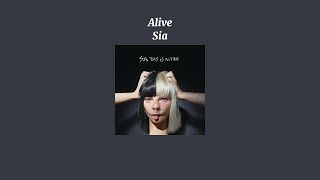 Sia - Alive (Sped Up Version)