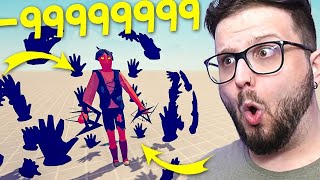 QUEM DERROTA O NOVO DARK PEASANT? | Totally Accurate Battle Simulator (TABS)
