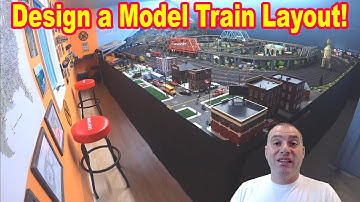 How To Design a Model Train Layout! with SCARM software