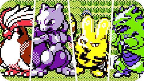 Pokémon Crystal : All Pokémon Sprite Animations (HQ)