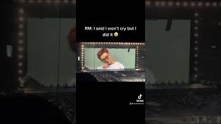 RM cried at PTD ON STAGE #rm #kimnamjoon #ptdonstage #ptd_on_stage_la #btsconcert #BTS pls subscribe