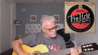 D'Addario Pro-Art EJ45 Classical Guitar Strings Review - Jose Gomez C320-580CEQ Flamenco Guitar