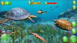 Wild Turtle Family Simulator - Animal Family Jungle Survival Games - Android GamePlay