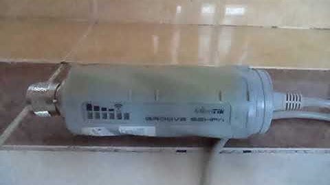 MikroTik Groove Reset Button Hold